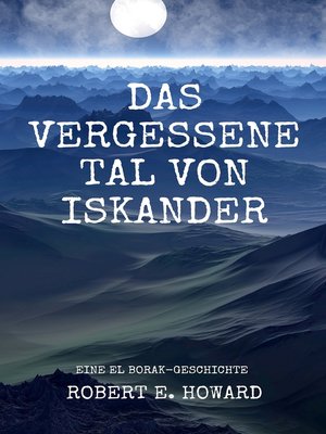 cover image of Das vergessene Tal von Iskander